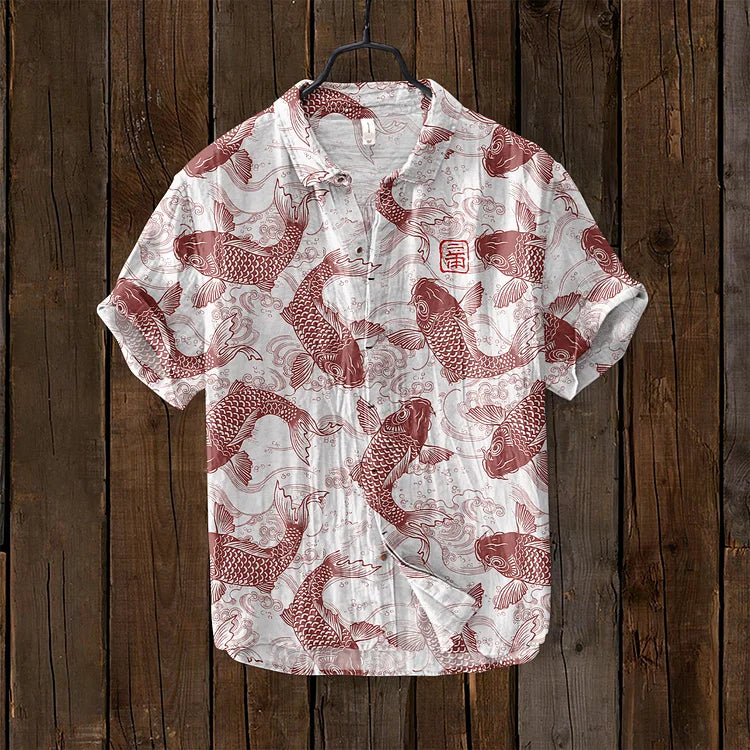 Aurelius Koi Fish Art Shirt