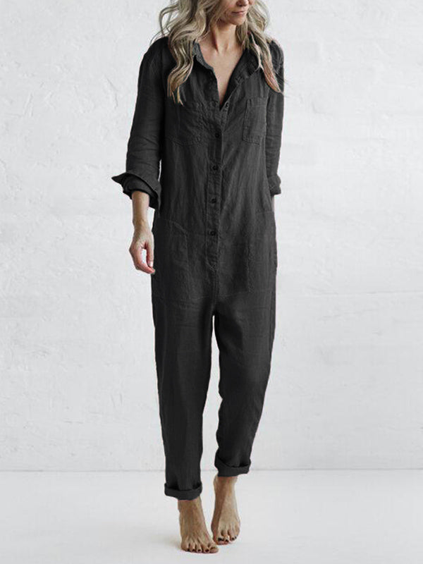 April | Long-Sleeve Jump Suit