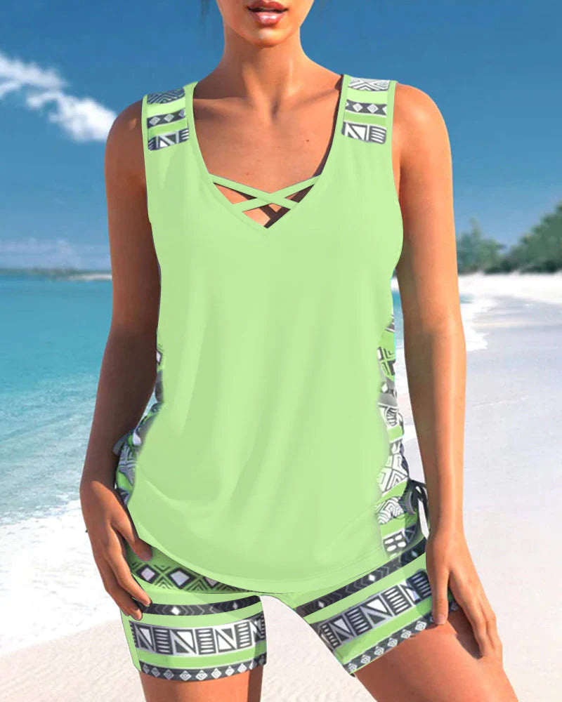 Alison | Trendy Tankini Swimsuit