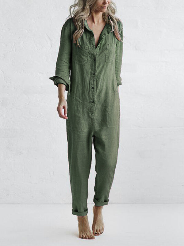 April | Long-Sleeve Jump Suit