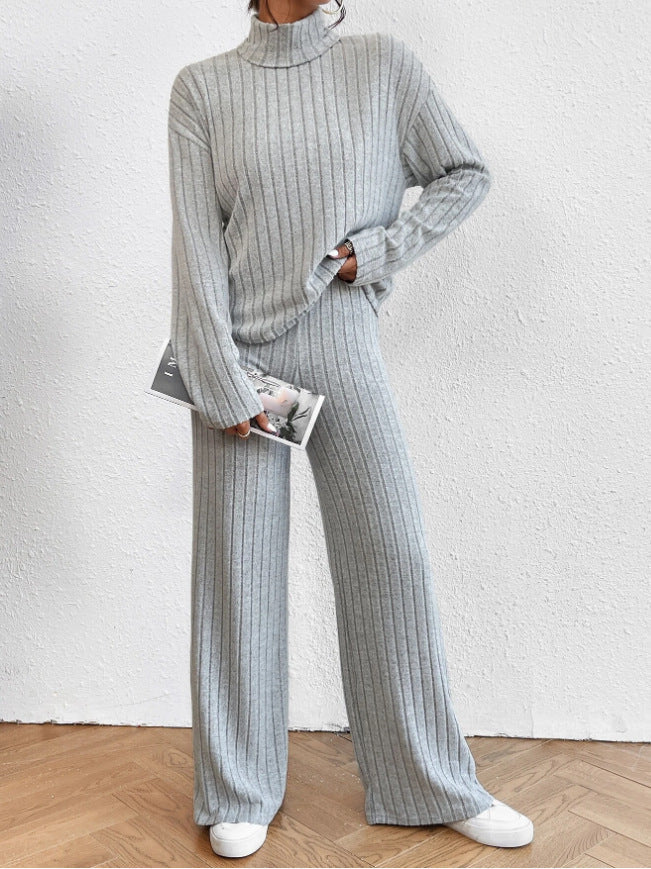 Rola - Cozy Ribbed Knit Two-Piece Set