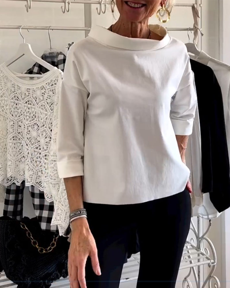 Samantha I Edgy Winter Top