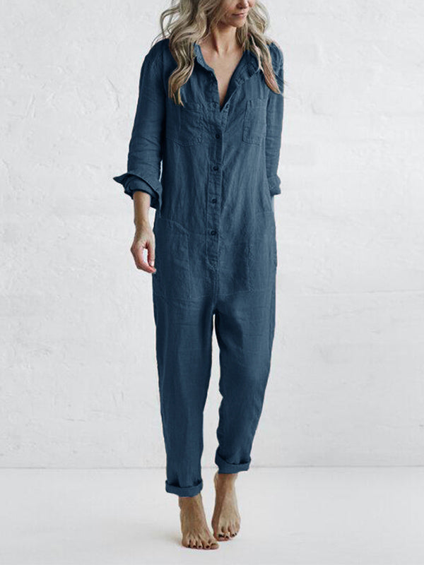 April | Long-Sleeve Jump Suit