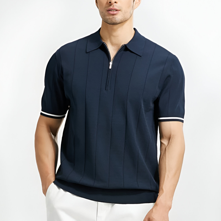 Bertram Zip Polo