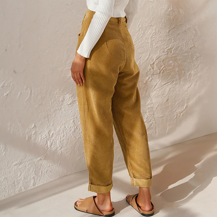 Stefania | Corduroy Pants for Women