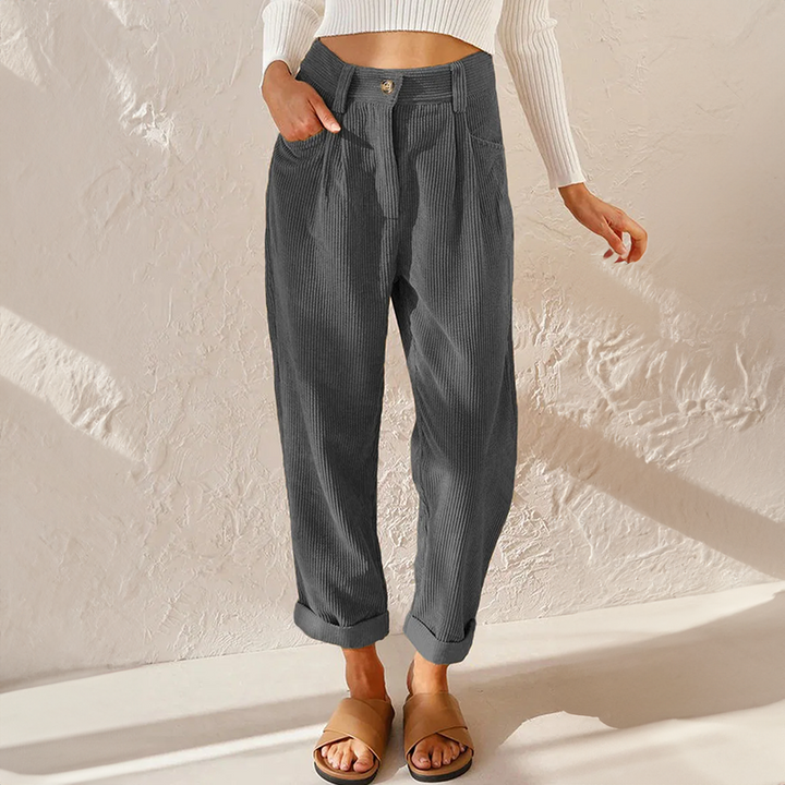 Stefania | Corduroy Pants for Women