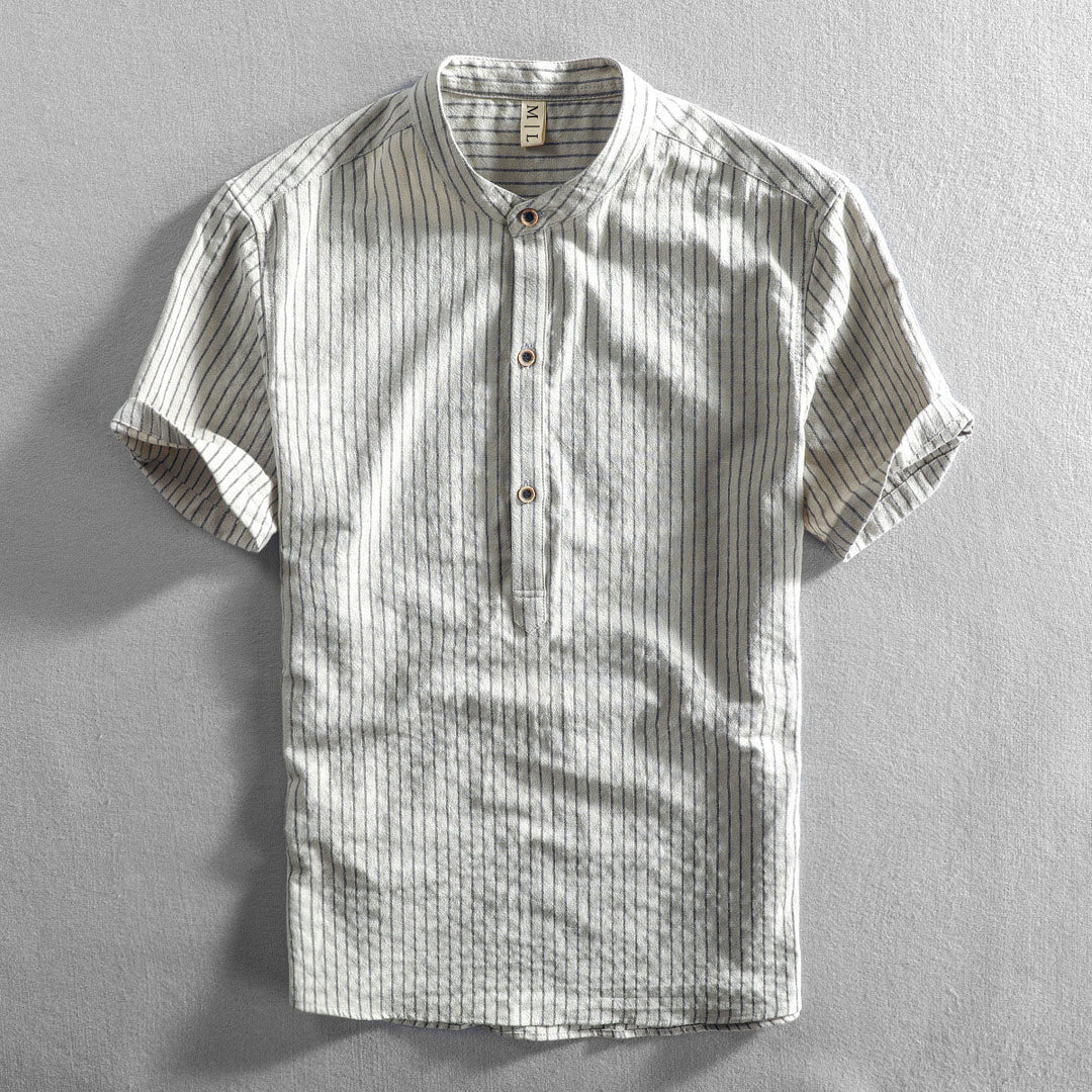 Darius | Striped Cotton Shirt