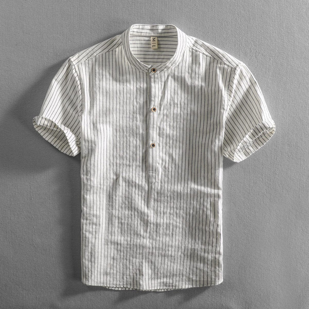 Darius | Striped Cotton Shirt