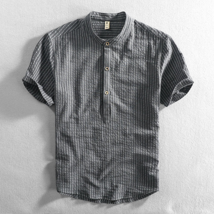 Darius | Striped Cotton Shirt