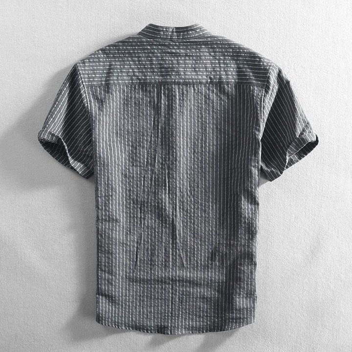 Darius | Striped Cotton Shirt