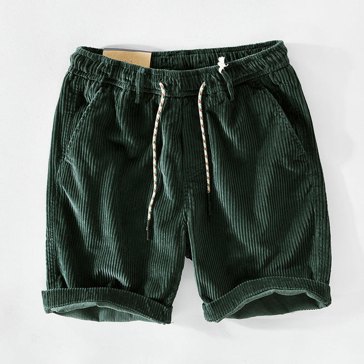 EstateBreve - Stylish Summer Cord Shorts