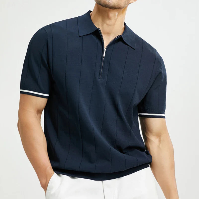 Bertram Zip Polo