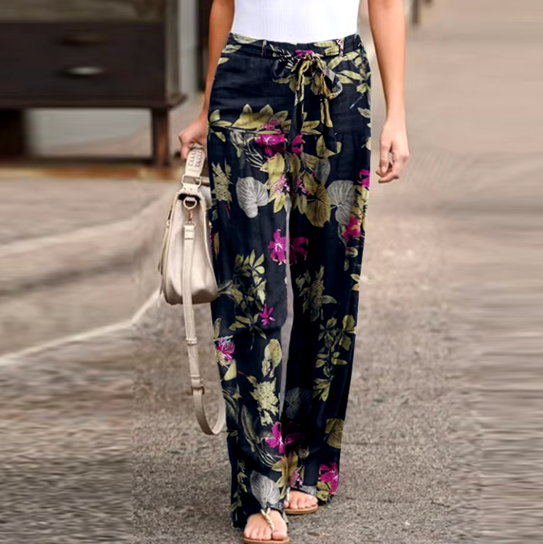 Noosa | Vintage High-Waist Wide-Leg Pants