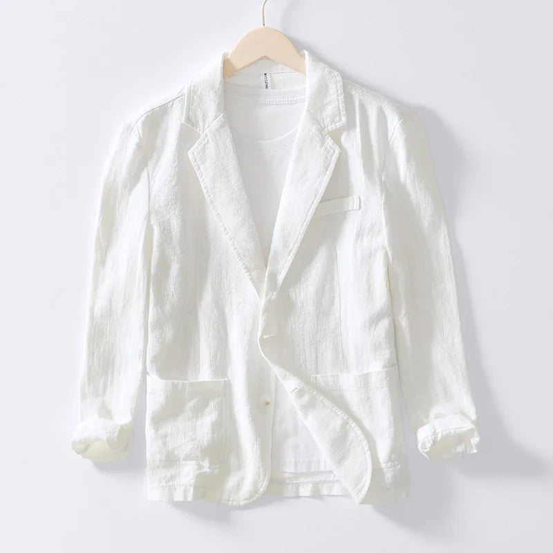 Lucarno Cotton-Linen Blazer