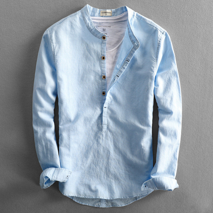 Armando Cotton-Linen Shirt