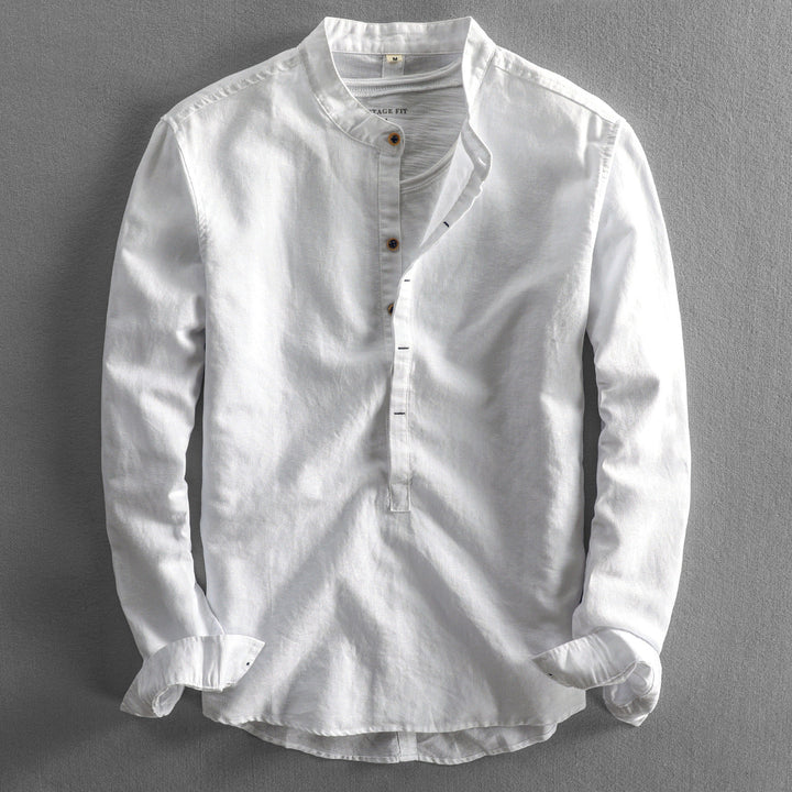 Armando Cotton-Linen Shirt