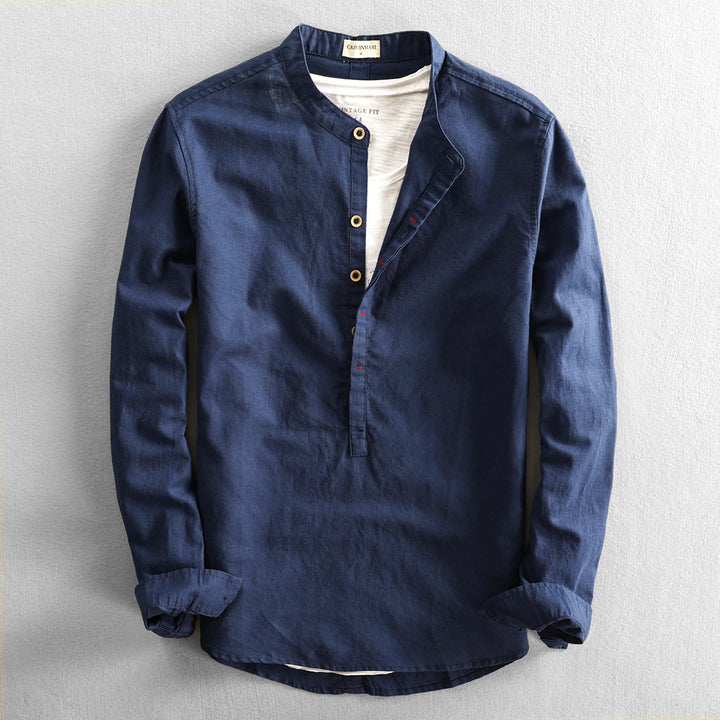 Armando Cotton-Linen Shirt