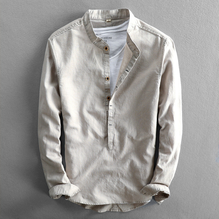 Armando Cotton-Linen Shirt