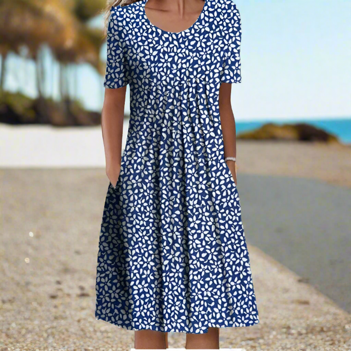 Rosa - Elegant cotton dress