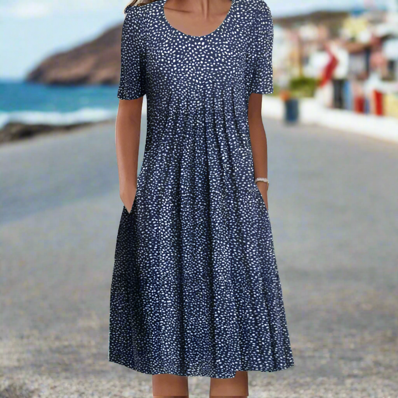 Rosa - Elegant cotton dress